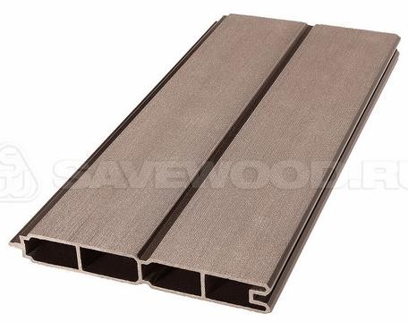 Заборный профиль из ДПК Savewood SW Agger матовый терракот купить в Новом Осколе