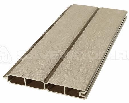 Заборный профиль из ДПК Savewood SW Agger матовый тик купить в Новом Осколе