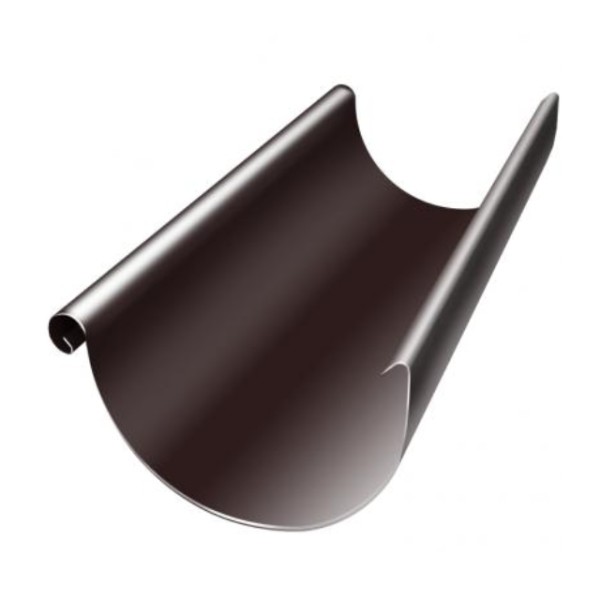 Водосток Grand Line 150x100 – Желоб 3м RAL 8017 купить в Новом Осколе