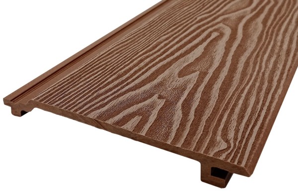 Сайдинг Darvolex 185x19x3000мм, 3D тиснение Коричневый купить в Новом Осколе