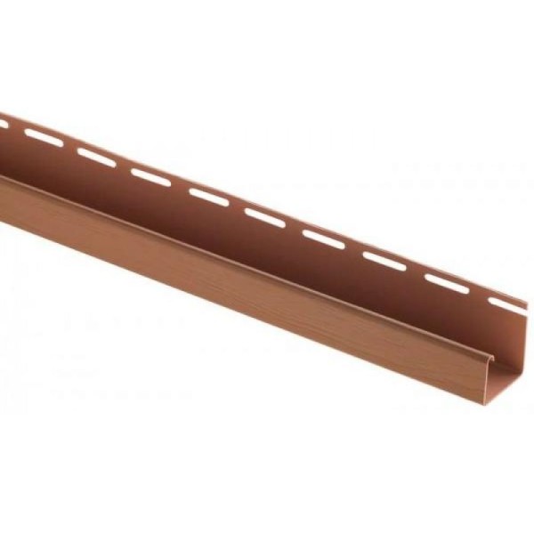 J-профиль Люкс Крашенный, T-15, ВН, Cветлый Дуб купить в Новом Осколе