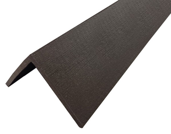 Уголок ДПК для сайдинга 70x70x3000мм Венге купить в Новом Осколе