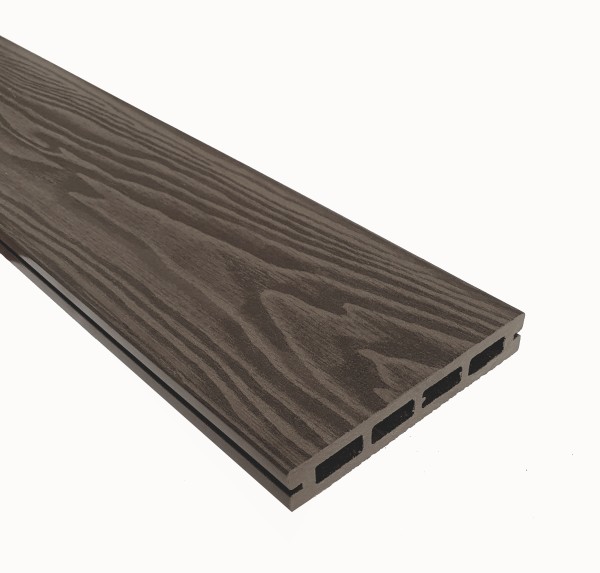 Террасная доска из ДПК Terrapol Смарт 3D Пустотелая с пазом Тик Киото купить в Новом Осколе