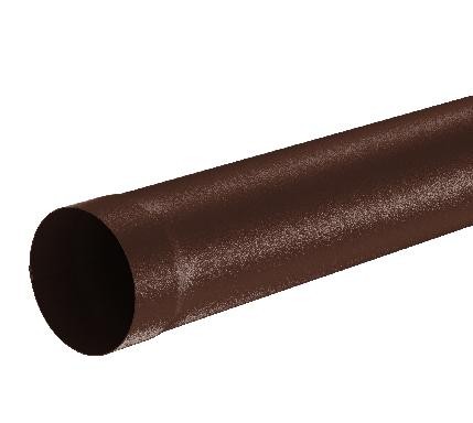 Водосток Aquasistem, Система 150/100 - Труба водосточная 3.00м RAL 8017 Коричневый matt купить в Новом Осколе