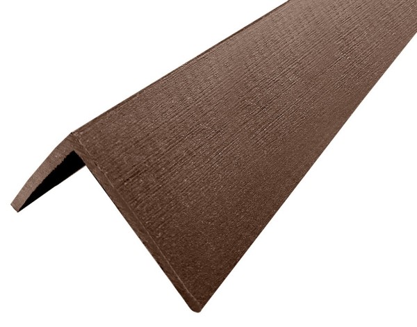 Уголок ДПК для сайдинга 70x70x3000мм Коричневый купить в Новом Осколе