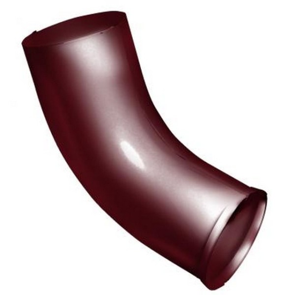 Водосток Grand Line 125x90 – Колено стока RAL 3005 купить в Новом Осколе