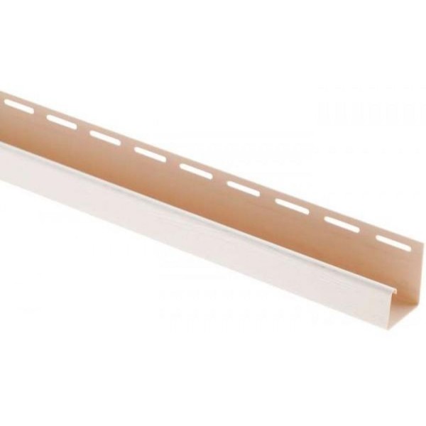 J-профиль Люкс Крашенный, T-15, ВН, Белый купить в Новом Осколе