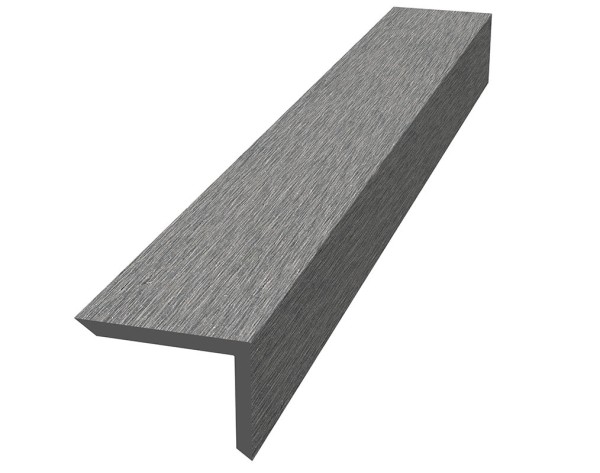 Уголок ДПК для террасной доски NauticPrime, 60x40x2900мм Тёмно-серый купить в Новом Осколе