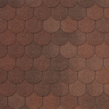 Гибкая черепица Tegola ASSISI terracotta 420 купить в Новом Осколе