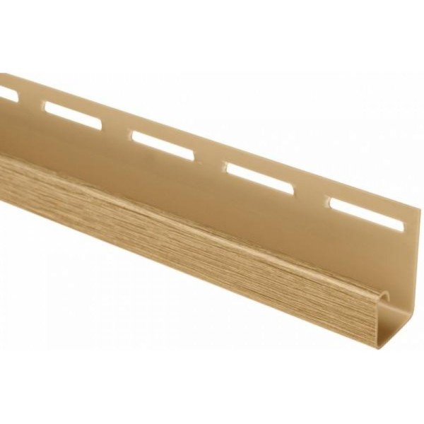 J-профиль Люкс Крашенный, К-15, ВН, Каштан купить в Новом Осколе