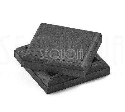 Комплект крышка/юбка для столба SEQUOIA GRAY купить в Новом Осколе