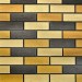 Фасадная плитка Кирисс Фасад Клинкерный кирпич 2х цветный №39 купить в Новом Осколе