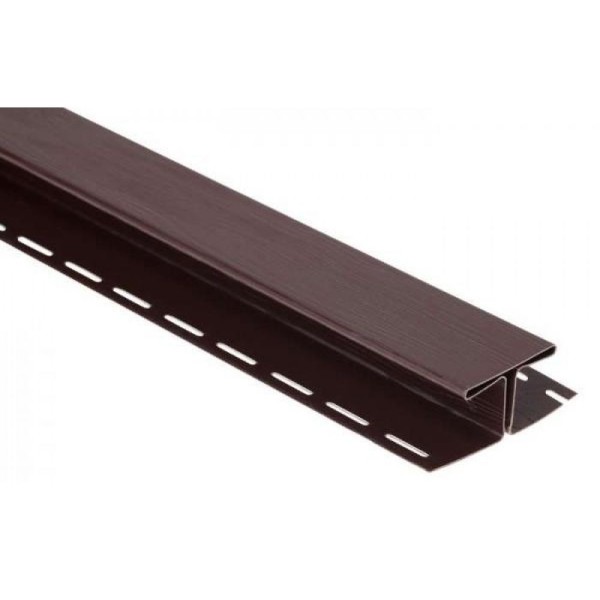 Н-профиль Люкс Крашенный, T-18, ВН, Коричневый купить в Новом Осколе