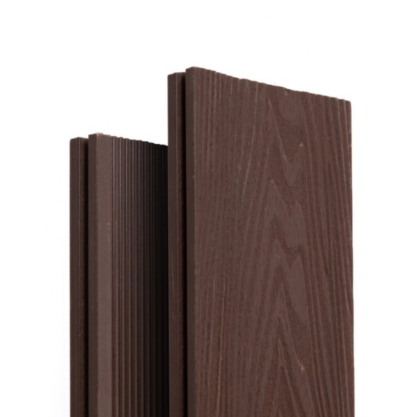 Террасная доска Ecodecking Экстра 3D полнотелая Венге купить в Новом Осколе