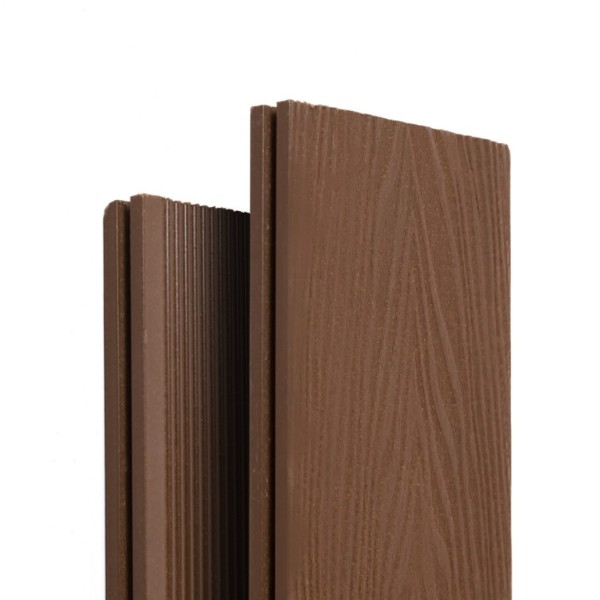 Террасная доска Ecodecking Экстра 3D полнотелая Шоколад купить в Новом Осколе