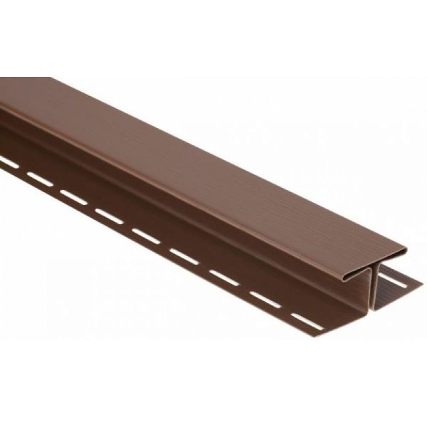 Н-профиль Люкс Крашенный, T-18, ВН, Тёмный Орех купить в Новом Осколе