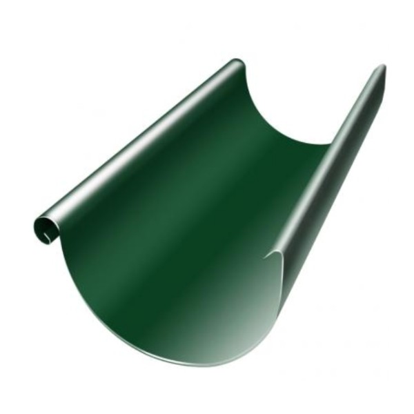 Водосток Grand Line 125x90 – Желоб 3м RAL 6005 купить в Новом Осколе
