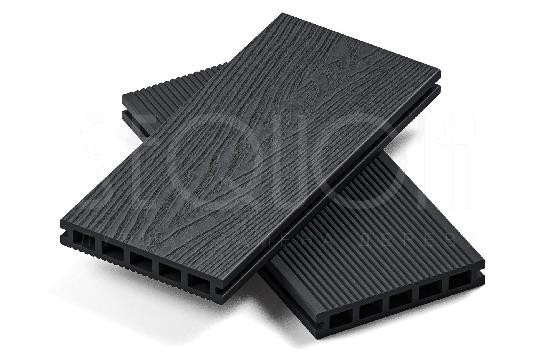 Доска террасная ДПК 3D SEQUOIA Evolution WOOD BLACK купить в Новом Осколе