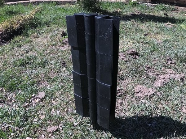 Угловой элемент поворотный, пластиковый от 60° до 300° для доски 300х30 мм из ДПК чёрный Holzhof купить в Новом Осколе