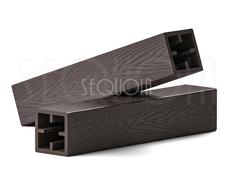 Столб SEQUOIA Evolution 3D WOOD BROWN купить в Новом Осколе