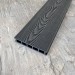 Террасная доска из ДПК  Latitudo Euro 3D 139х27 Графит купить в Новом Осколе