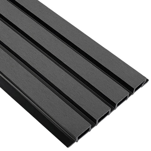 Фасадная реечная панель EasyDecking Wood-X 219х26 Черное дерево купить в Новом Осколе