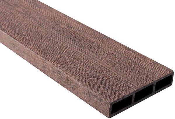 Доска 3D ДПК Outdoor STORM BROWN коричневая микс купить в Новом Осколе