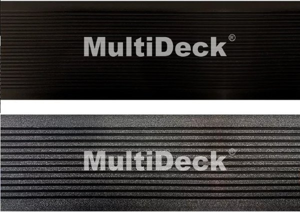 Террасная доска из ДПК MultiDeck  Черный бархат купить в Новом Осколе