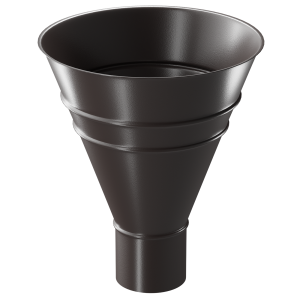 Воронка водосборная Döcke STAL PREMIUM, Шоколад купить в Новом Осколе