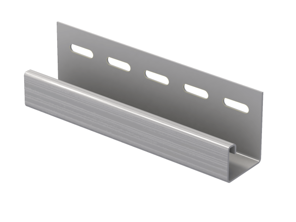 J-планка Ю-пласт Классика серая купить в Новом Осколе