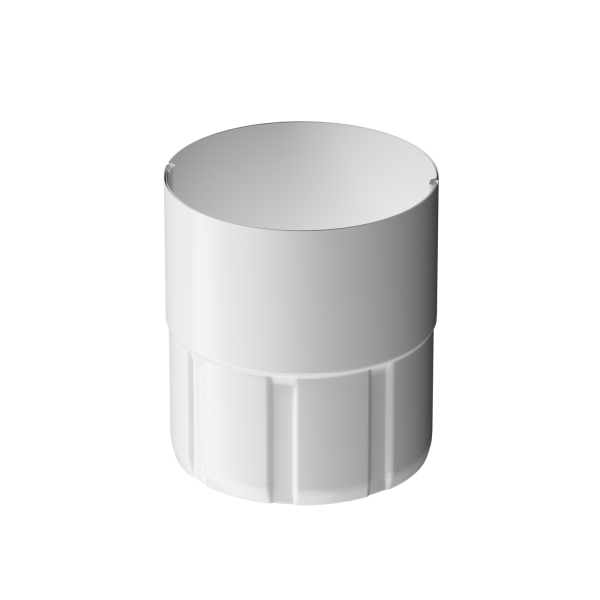 Муфта соединительная для водостока Döcke STAL PREMIUM, Пломбир купить в Новом Осколе