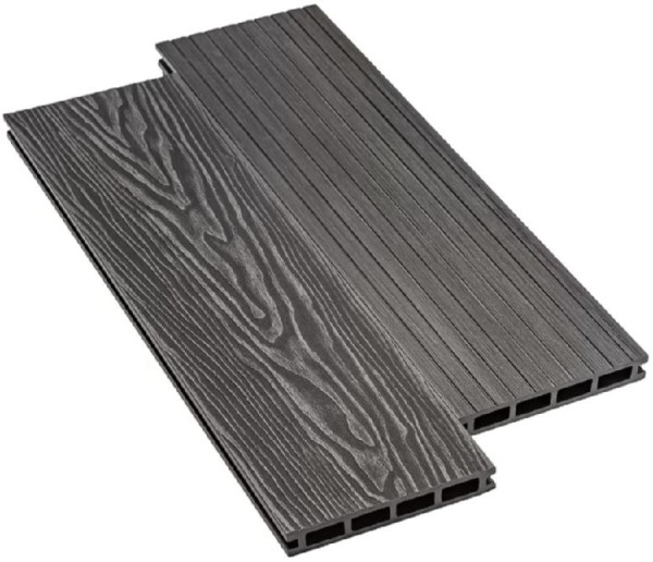 Террасная доска ДПК Deckart Praktik New Графит купить в Новом Осколе