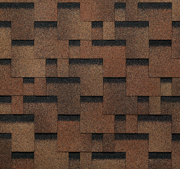 Гибкая черепица EURASIA Docke, Коллекция Лабиринт Светло-коричневый купить в Новом Осколе