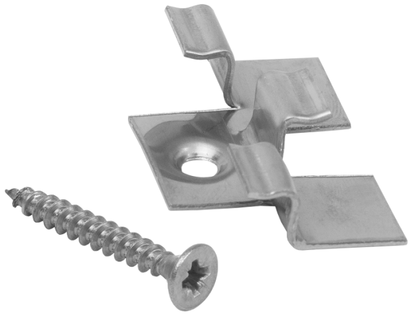 Клипса с саморезом,Grinder бесшовный монтаж 2 mm купить в Новом Осколе
