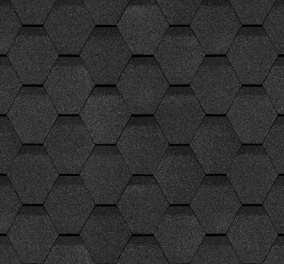 Гибкая черепица Docke, коллекция Стамбул Асфальт