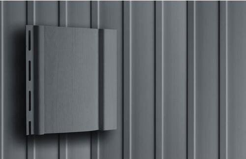 Сайдинг Вертикальный Grand Line Acryl Графит купить в Новом Осколе