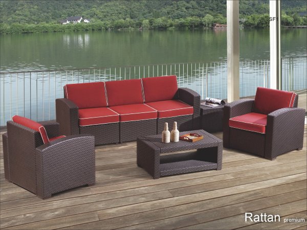 Уличные диваны и кресла коллекции Rattan Premium 5  купить в Новом Осколе