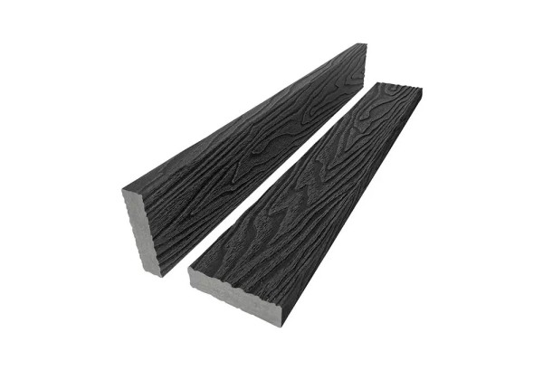 Брус лавочный 3D-тиснение 20х80 Графит купить в Новом Осколе