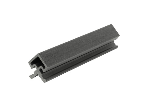 Угол внешний для фасадной панели co-extrusion, grey dark купить в Новом Осколе