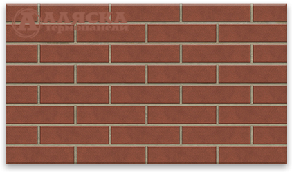 Фасадные Термопанели Аляска Amsterdam red купить в Новом Осколе