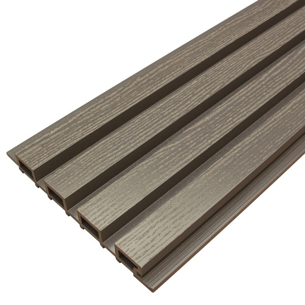 Фасадная доска из ДПК Faynag Wood Рейка Графит купить в Новом Осколе