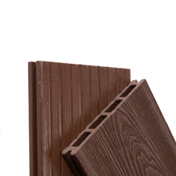 Террасная доска из ДПК ECODECKING Комфорт 3D Шоколад купить в Новом Осколе