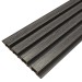 Фасадная доска из ДПК Faynag Wood Рейка Мокрый Асфальт купить в Новом Осколе