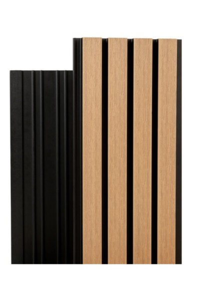 Фасадная реечная панель Ecodecking Скай коэкструзия 200х20х3000 Бук купить в Новом Осколе