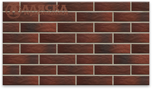 Фасадные Термопанели Аляска Cherry Rustic купить в Новом Осколе