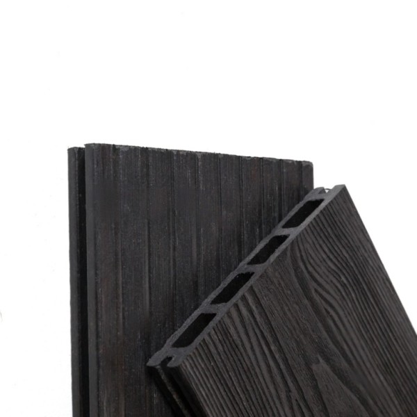 Террасная доска из ДПК ECODECKING Комфорт 3D Графит купить в Новом Осколе