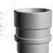 Муфта Docke Lux ПВХ - Графит купить в Новом Осколе