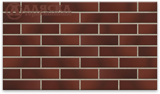 Фасадные Термопанели Аляска Cherry Glatt купить в Новом Осколе