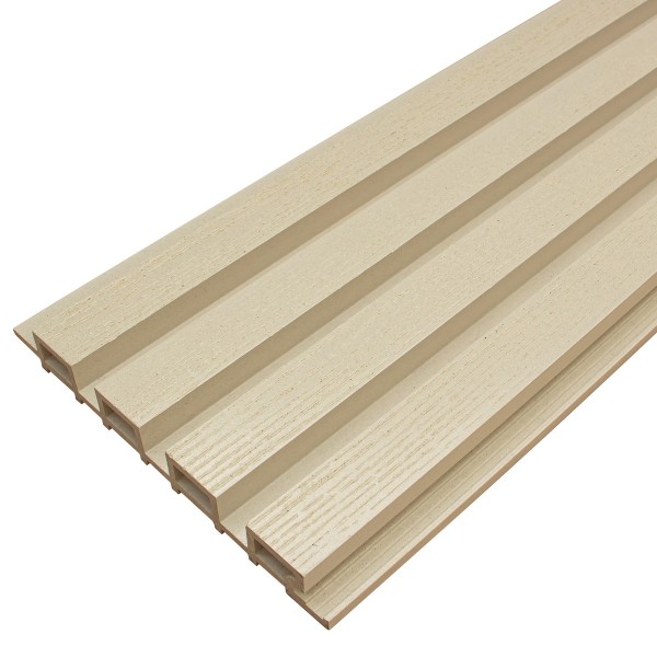Фасадная доска из ДПК Faynag Wood Рейка Слоновая кость купить в Новом Осколе