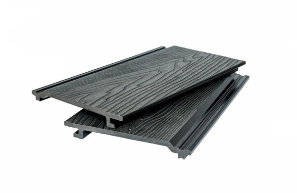 Фасадная доска 3D WOOD BRUSHING, чёрный купить в Новом Осколе